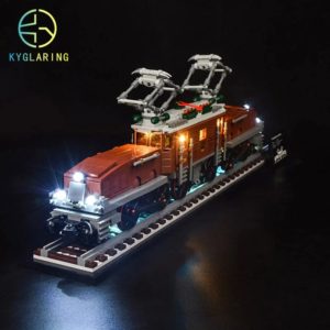 illuminated LEGO Creator 10277 Schweizer Krokodil 